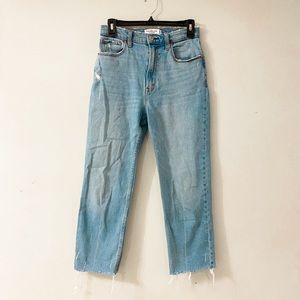 Abercrombie & Fitch The Ankle Straight Ultra High Rise, Curve Love Skinny Jean